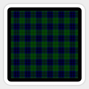 Keith Modern Plaid Tartan Scottish Sticker